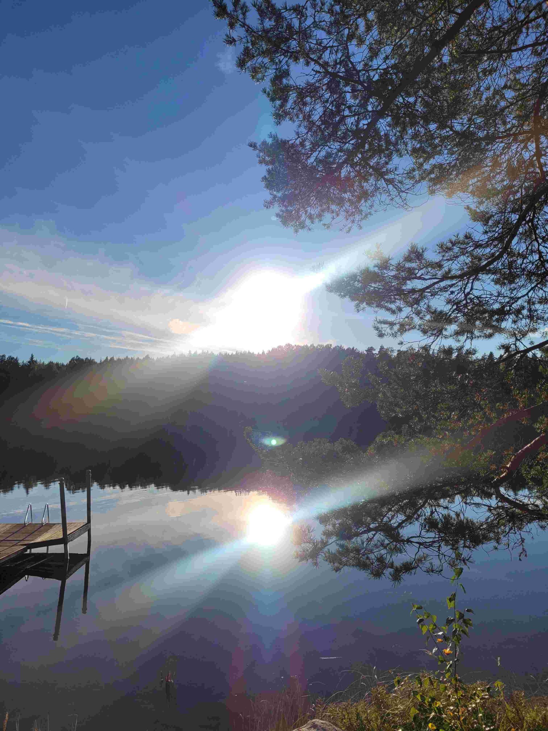 Aurinkoinen kesämaisema